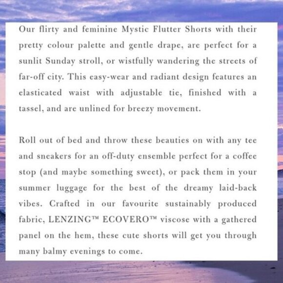 Spell & the Gypsy Collective Mystic Flutter shorts - Picture 4 of 5